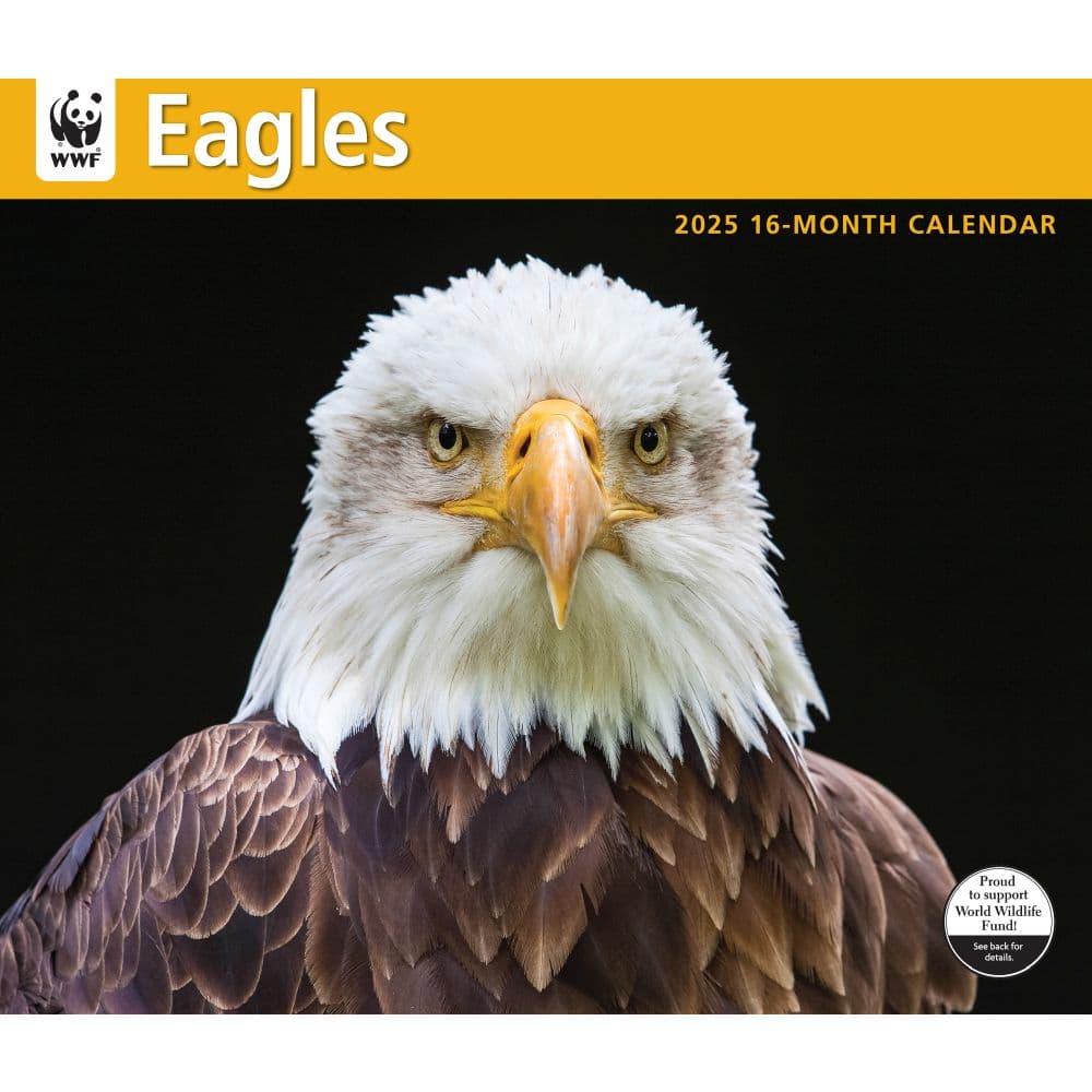 image Eagles WWF 2025 Wall Calendar Main Image
