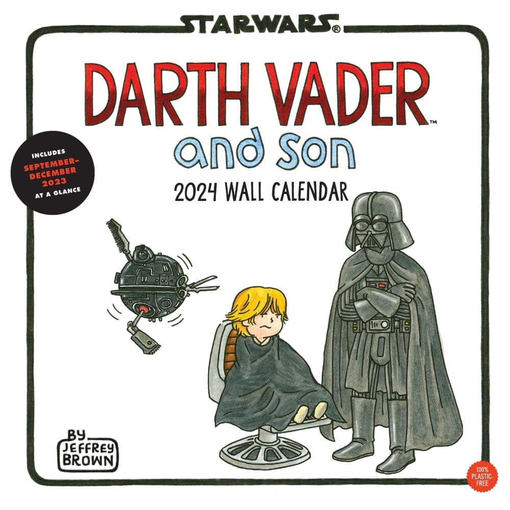 Star Wars Darth Vader & Son 2024 Wall Calendar Main Image