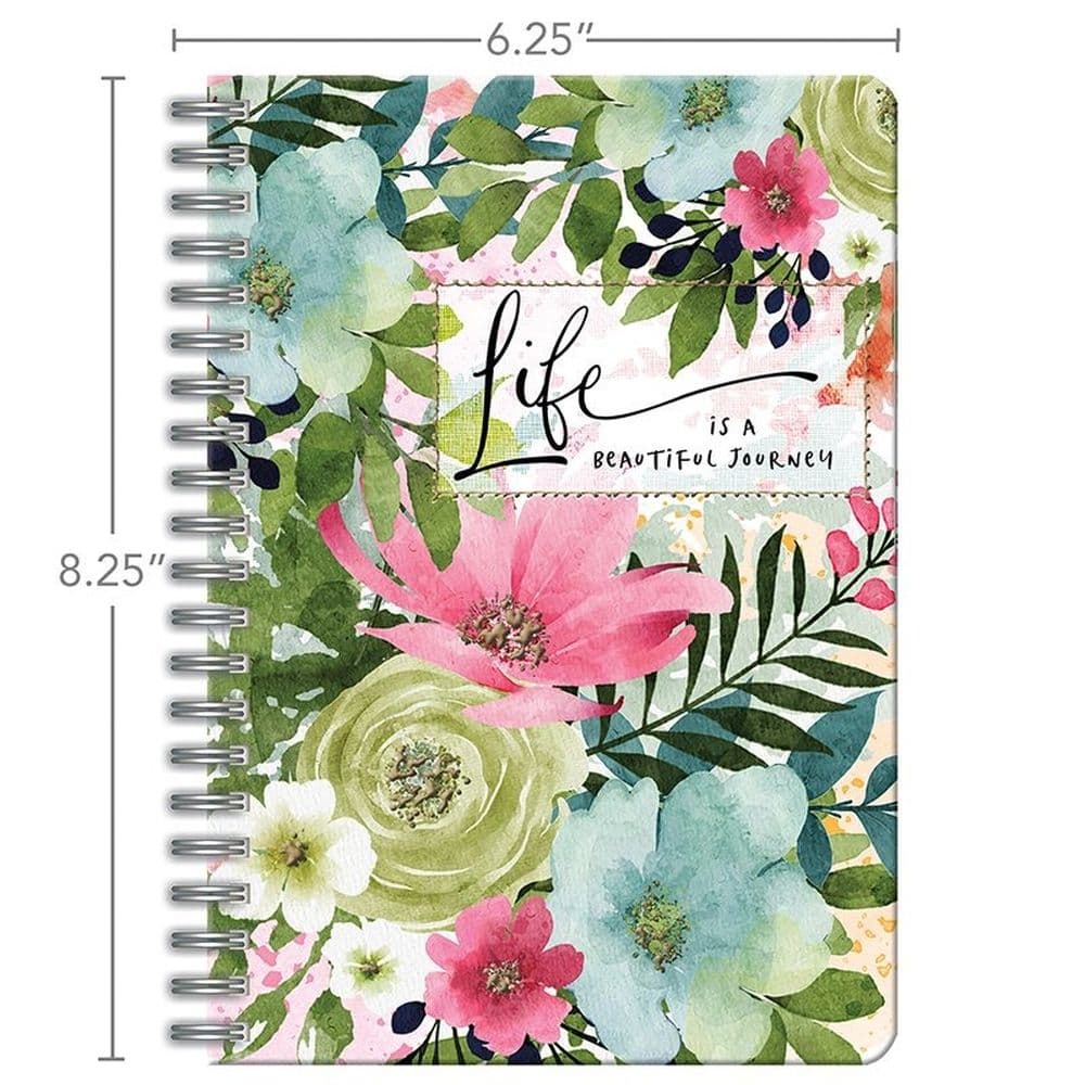 Beautiful Journey Spiral Journal Third Alternate Image