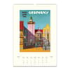 image Vintage Travel Art Poster 2025 Wall Calendar First Alternate Image width="1000" height="1000"