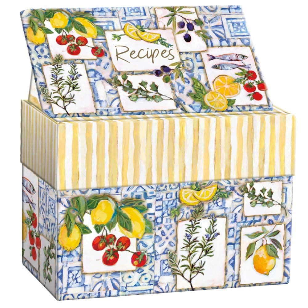 image Portofino Cucina Recipe Card Box Main Product Image