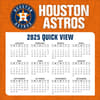 image MLB Houston Astros 2025 Desk Calendar Third Alternate Image