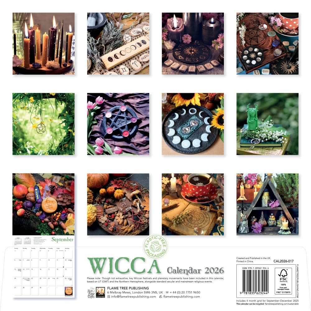 Wicca 2026 Wall Calendar First Alternate Image