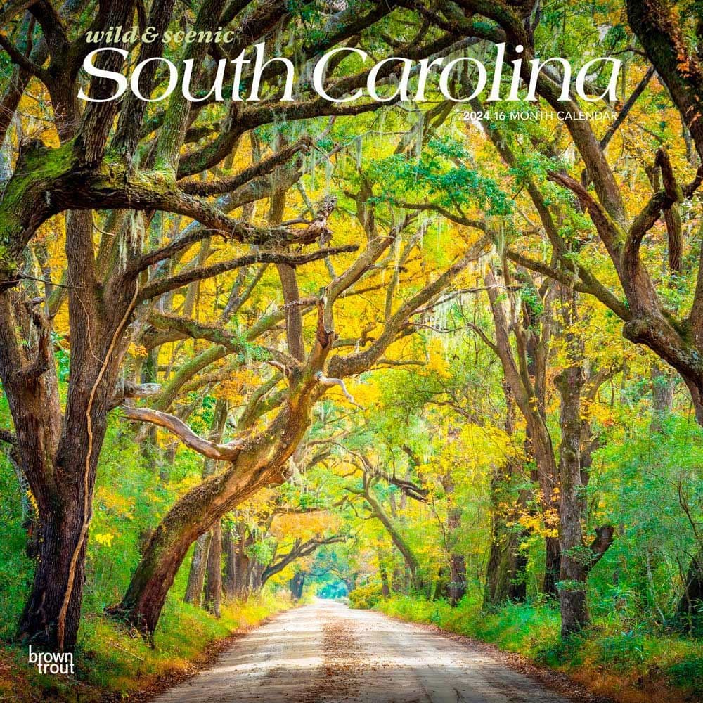 South Carolina Wild and Scenic 2024 Wall Calendar