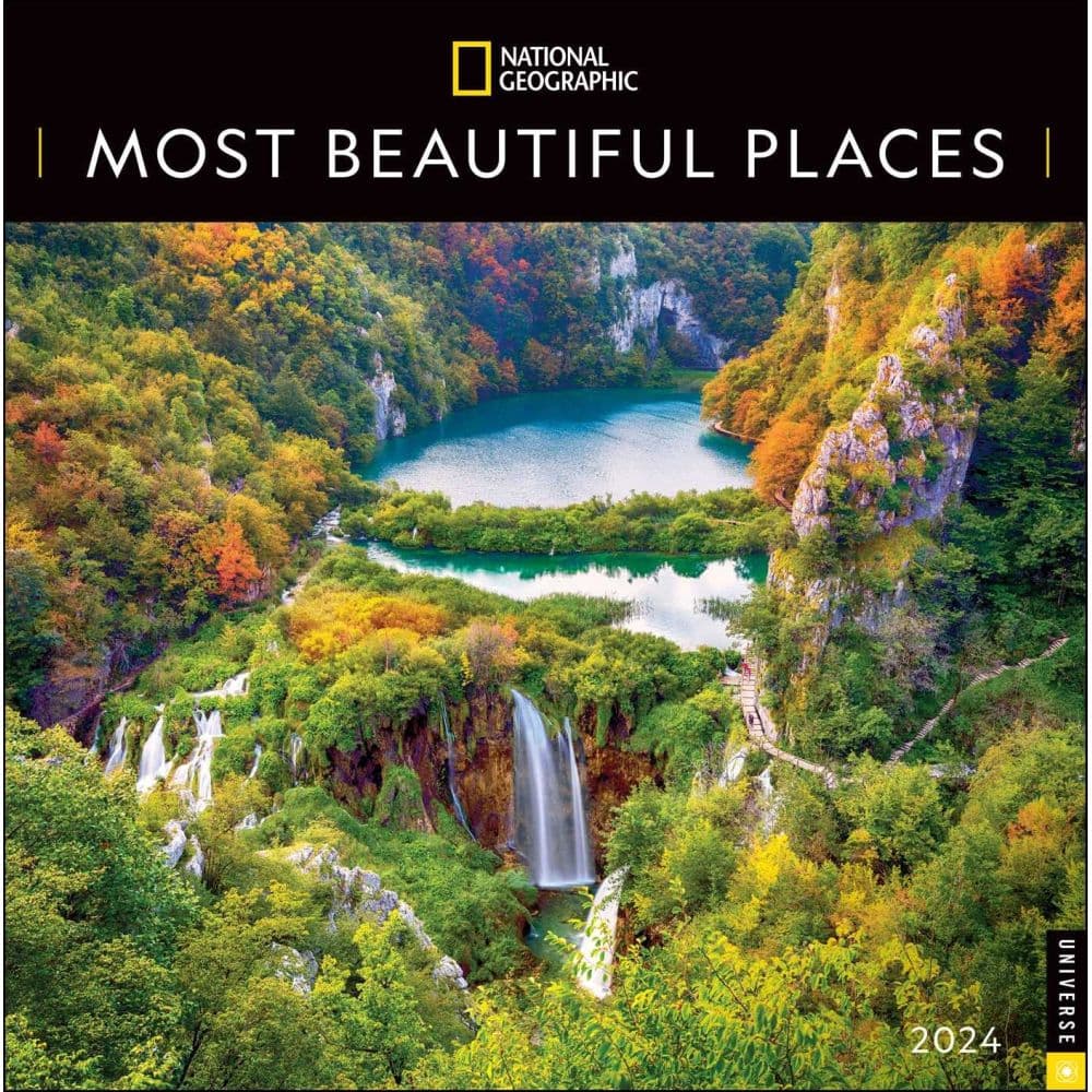 Most Beautiful Places NG 2024 Wall Calendar _Main