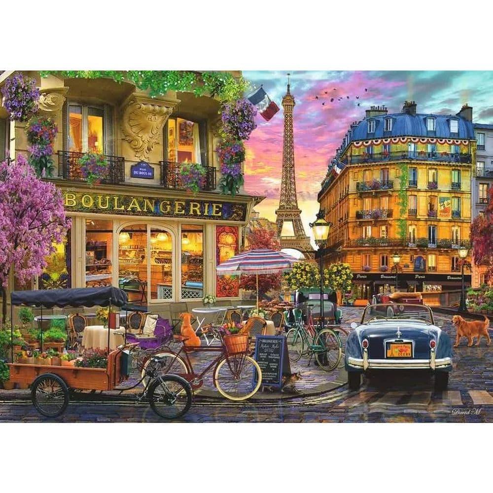 Paris at Dawn 1000 Piece Puzzle First Alternate Image