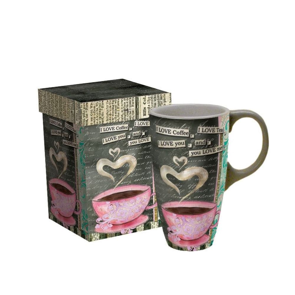 Lisa Kaus I Love Coffee Latte Mug Main Image
