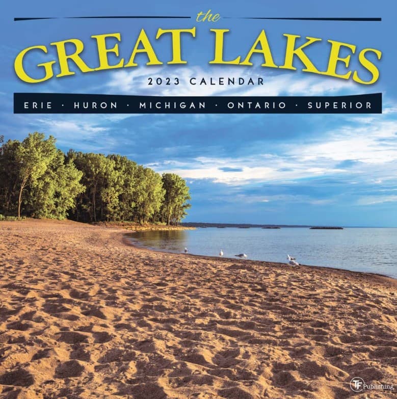TF Publishing Great Lakes 2023 Wall Calendar