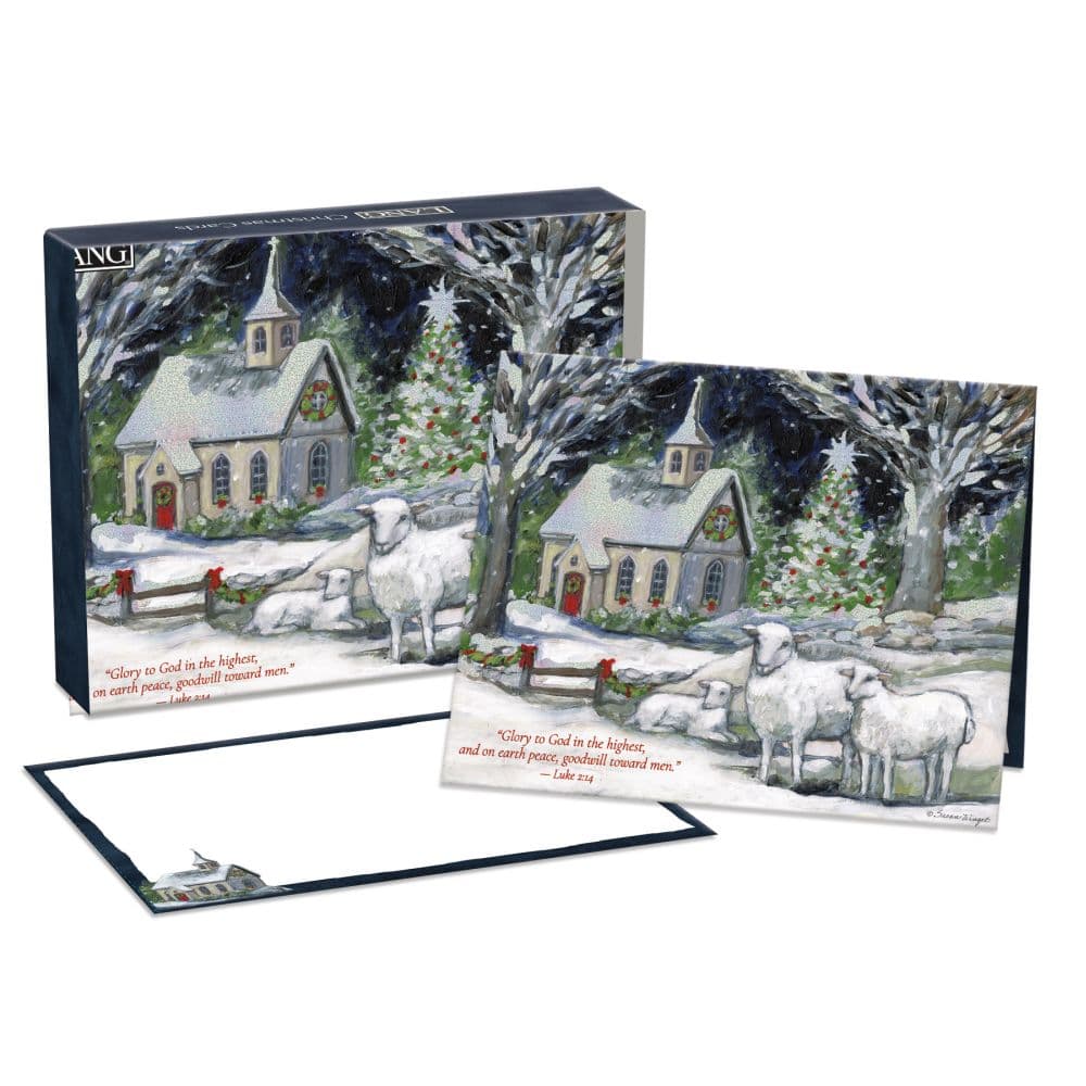 Night of Peace Merry Michief Christmas Cards Main Product Image