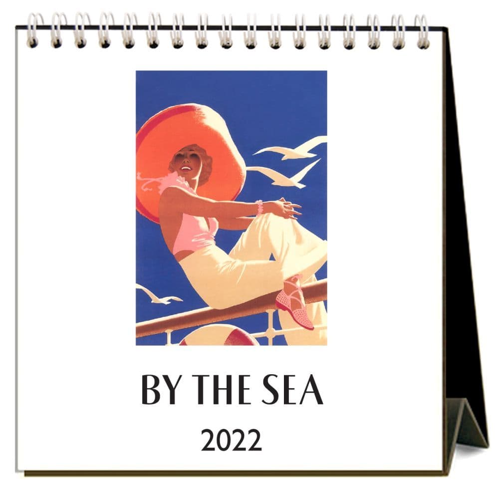By the Sea 2022 Desk Calendar