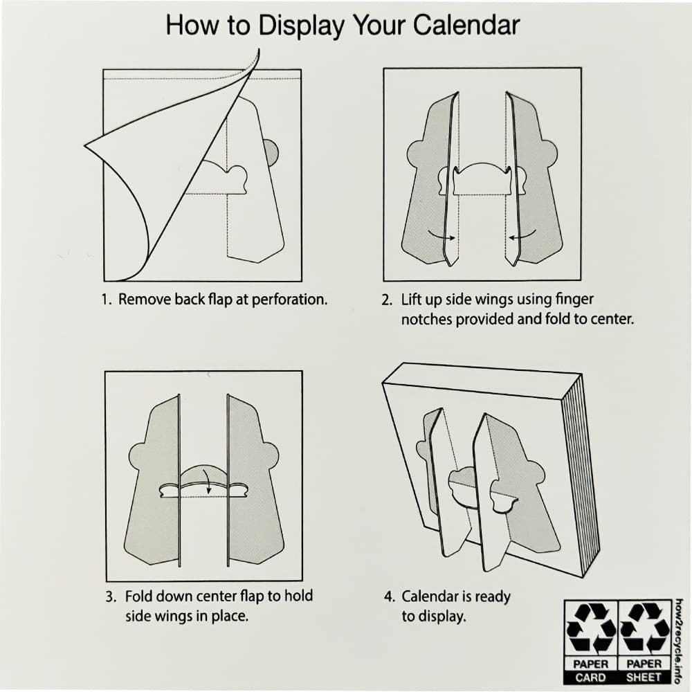 You Are a Badass 2026 Desk Calendar Sixth Alternate Image
