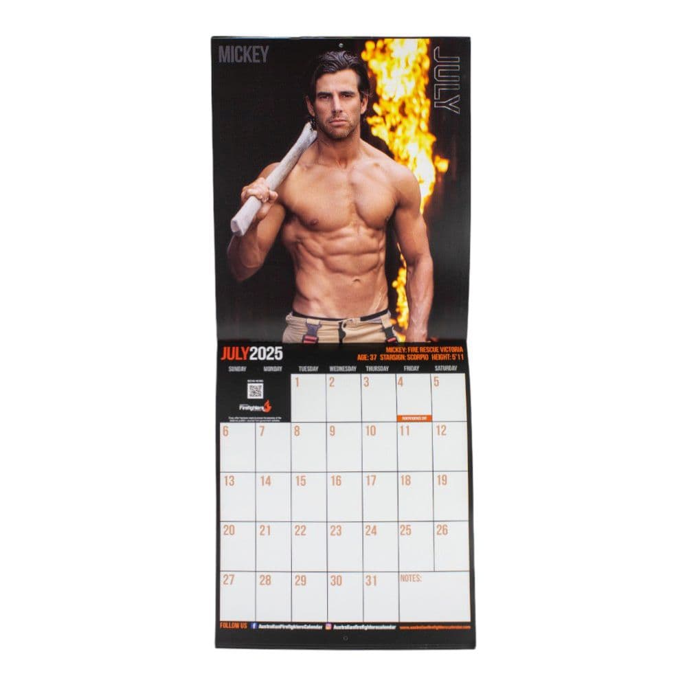 Australian Firefighters 2025 Wall Calendar Eleventh Alternate Image