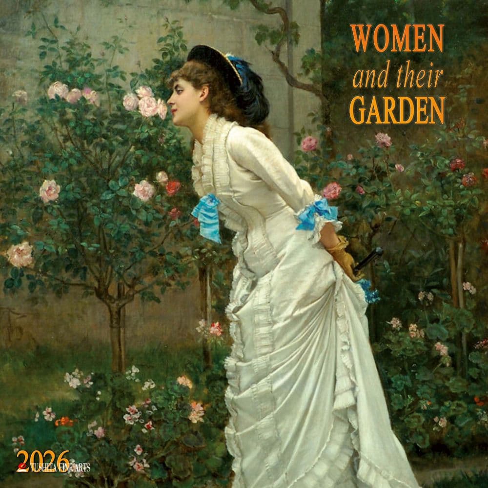 Women and Their Gardens 2026 Wall Calendar Main Image