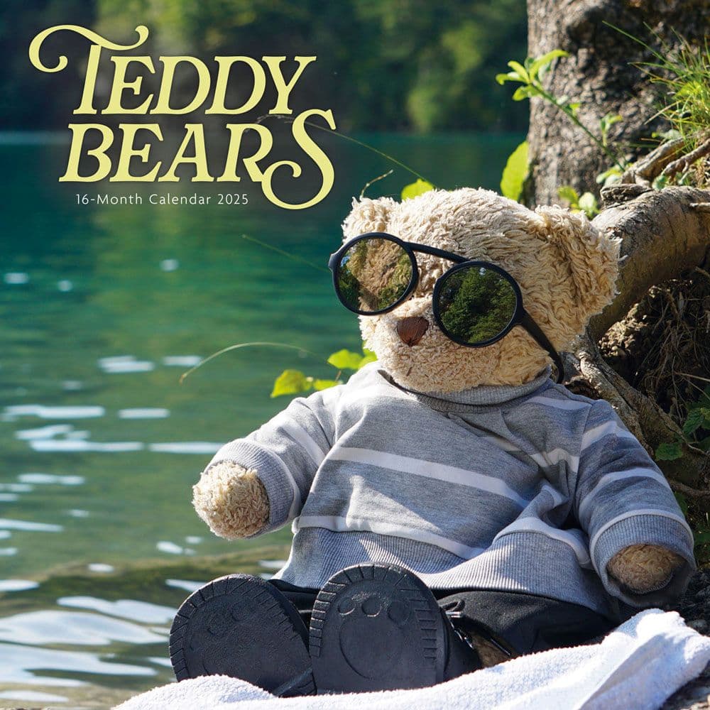 Teddy Bears 2025 Wall Calendar Main Image