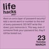 image Life Hacks 2027 Desk Calendar Fifth Alternate Image