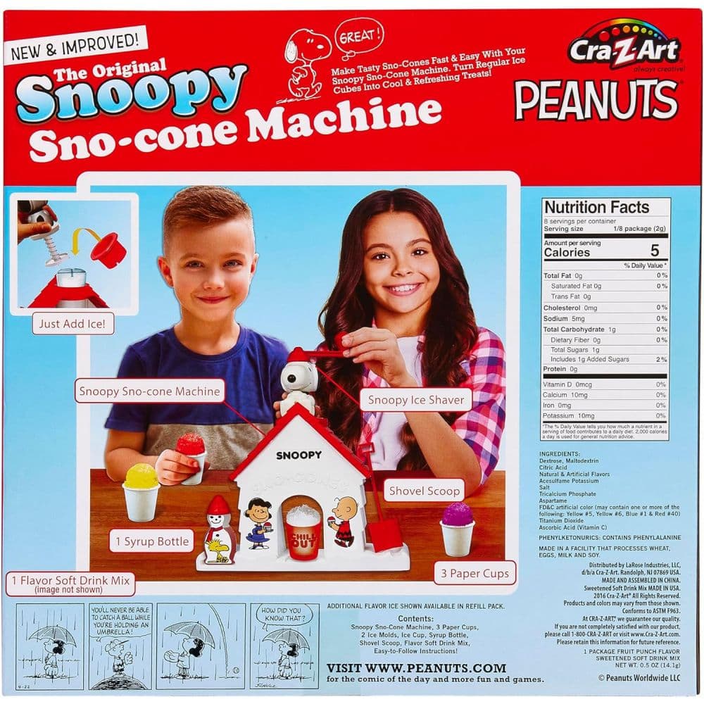 Snoopy Sno Cone Maker First Alternate Image
