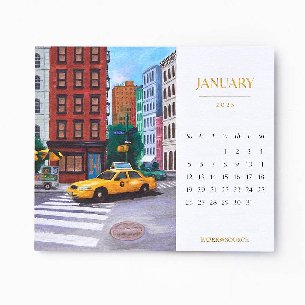 Postcard 2025 Wall Calendar