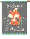image My Den Outdoor Flag Large - 28 x 40 by LoriLynn Simms Alternate Image 1
