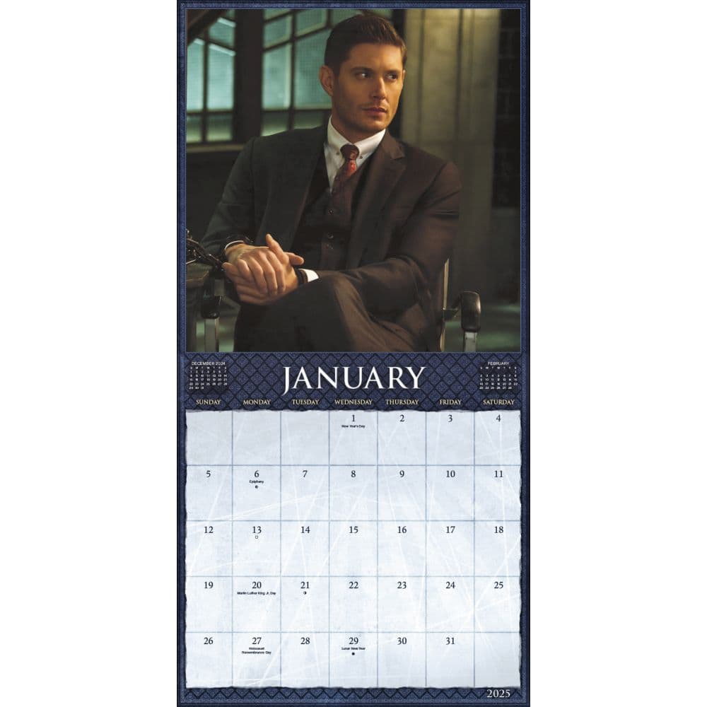 Supernatural Exclusive with Bonus Print 2025 Wall Calendar Second Alternate Image width=&quot;1000&quot; height=&quot;1000&quot;