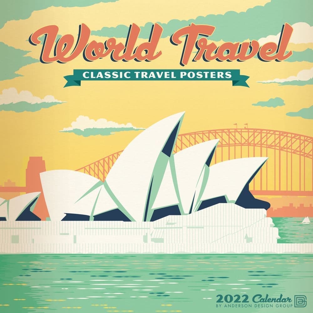 World Travel 2022 Wall Calendar