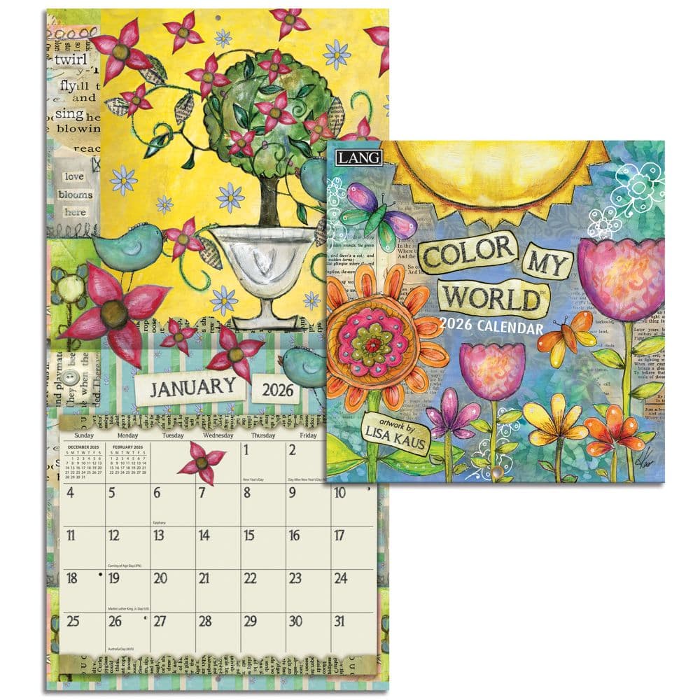 Color My World 2026 Mini Wall Calendar_ALT2