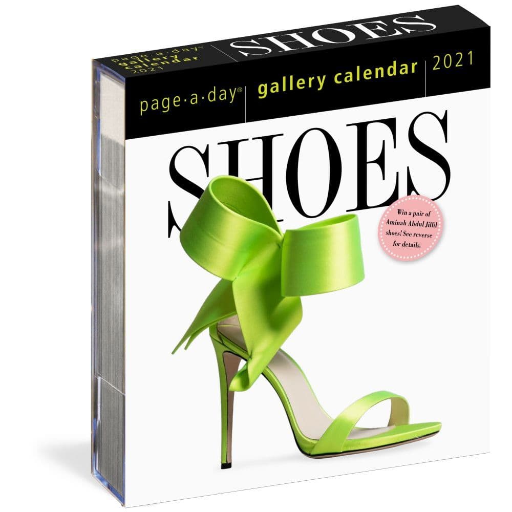 Shoes Gallery Desk Calendar - Calendars.com