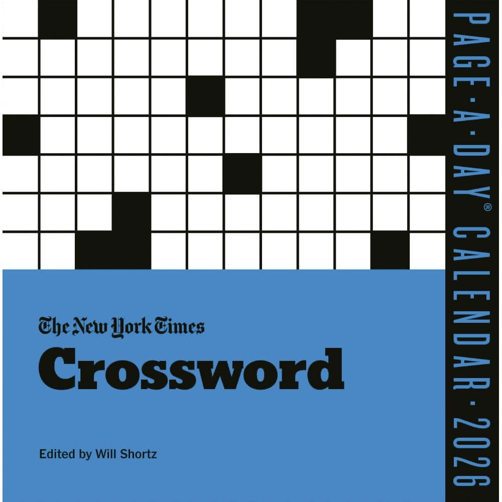 New York Times Daily Crosswords 2026 Desk Calendar Sixth Alternate Image