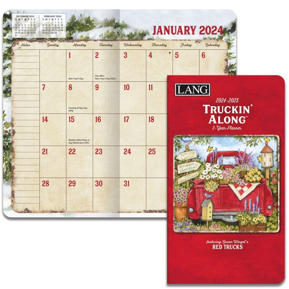 Truckin Along 2 Yr 2024 Pocket Planner Second Alternate 
Image width=&quot;1000&quot; height=&quot;1000&quot;