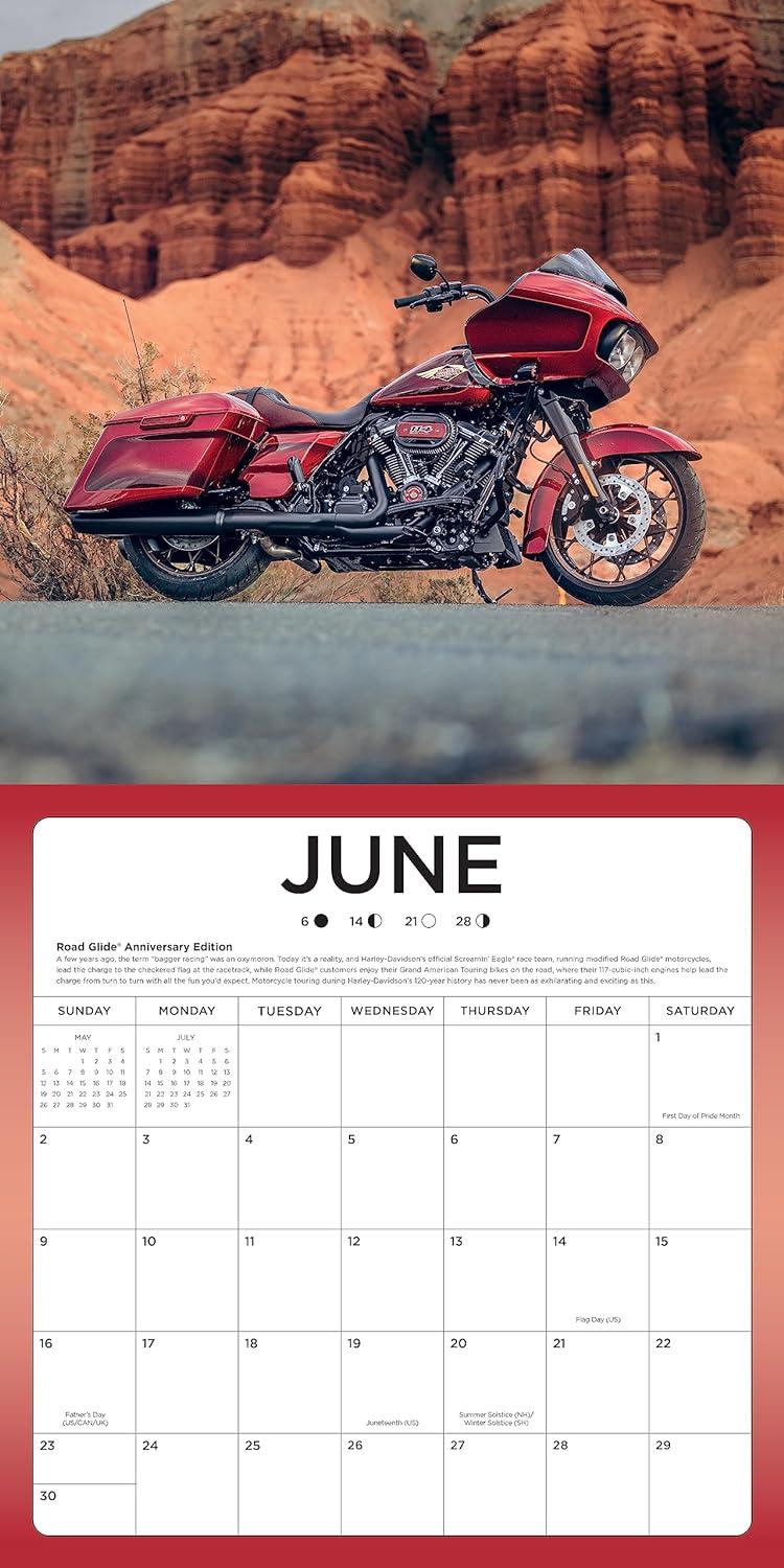 Harley Davidson 2024 Wall Calendar - Calendars.com