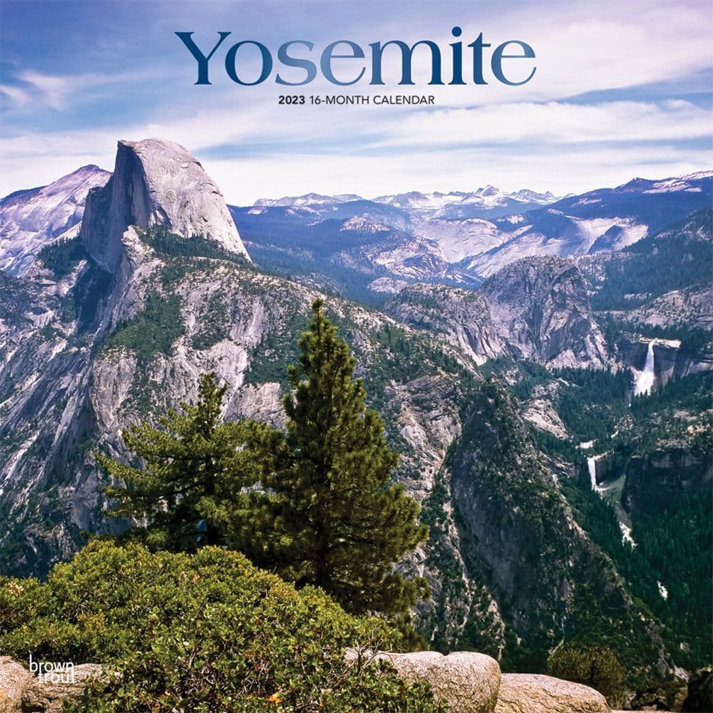 Yosemite 2023 Wall Calendar