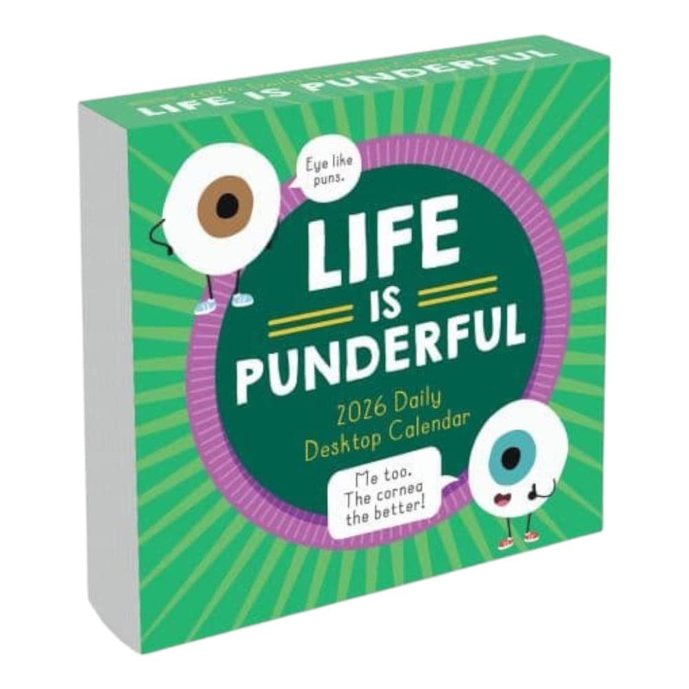 Puns of Fun 2026 Desk Calendar Main Product Image