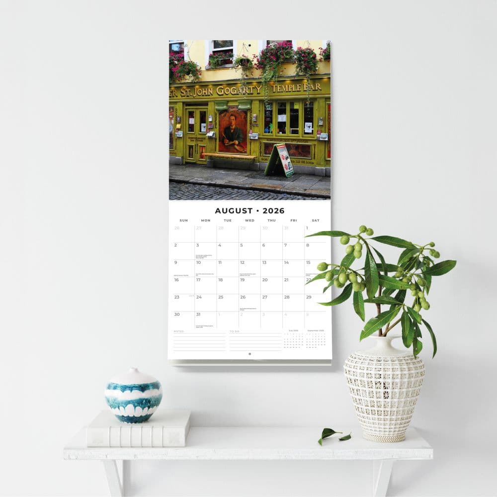 Dublin Pubs 2026 Wall Calendar Third Alternate Image