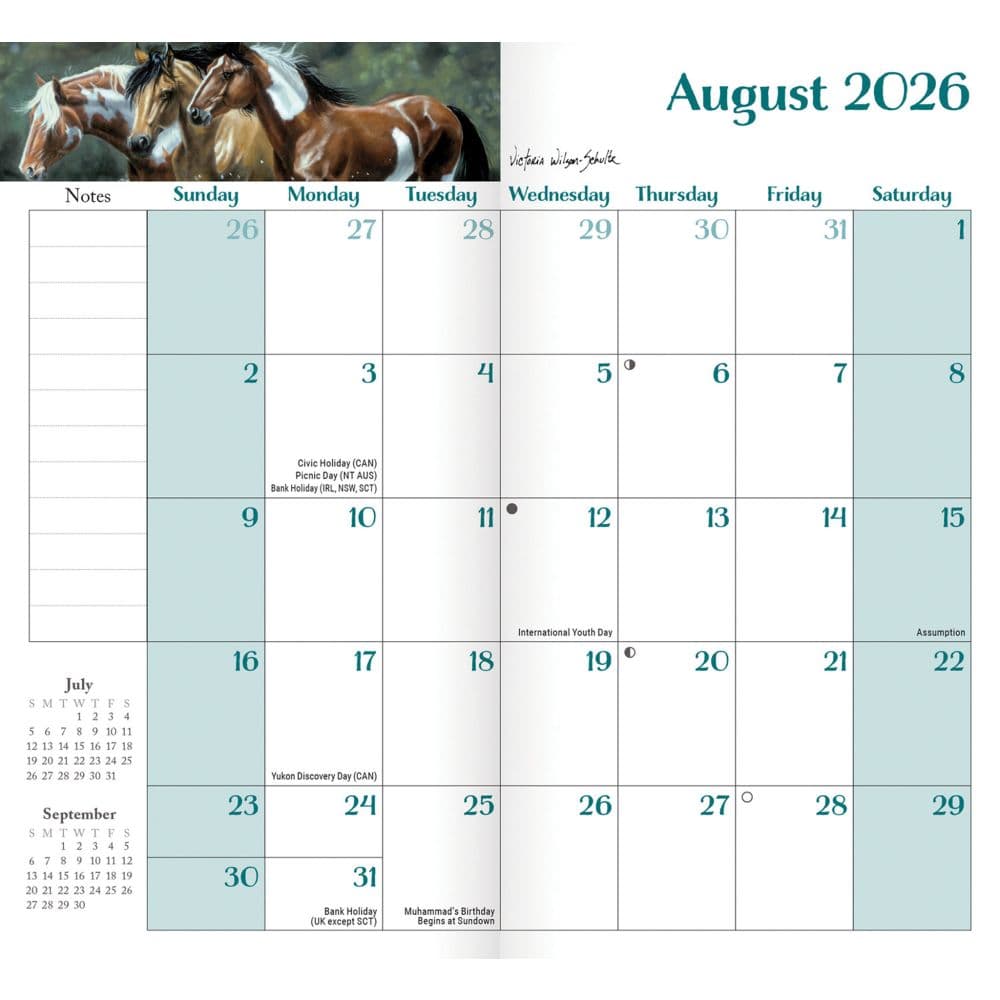 Victoria Wilson Schultz 2 Year 2026 Pocket Planner Second Alternate Image