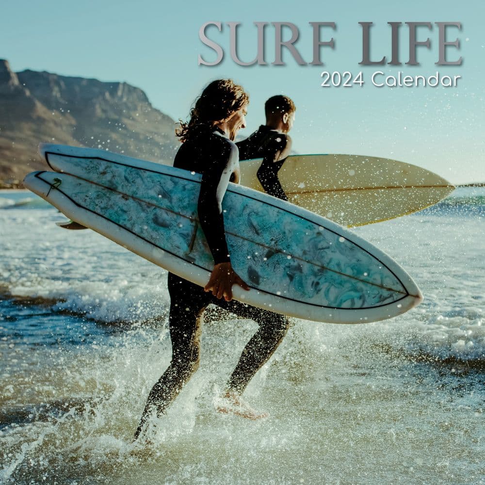 Surf Life 2025 Wall Calendar