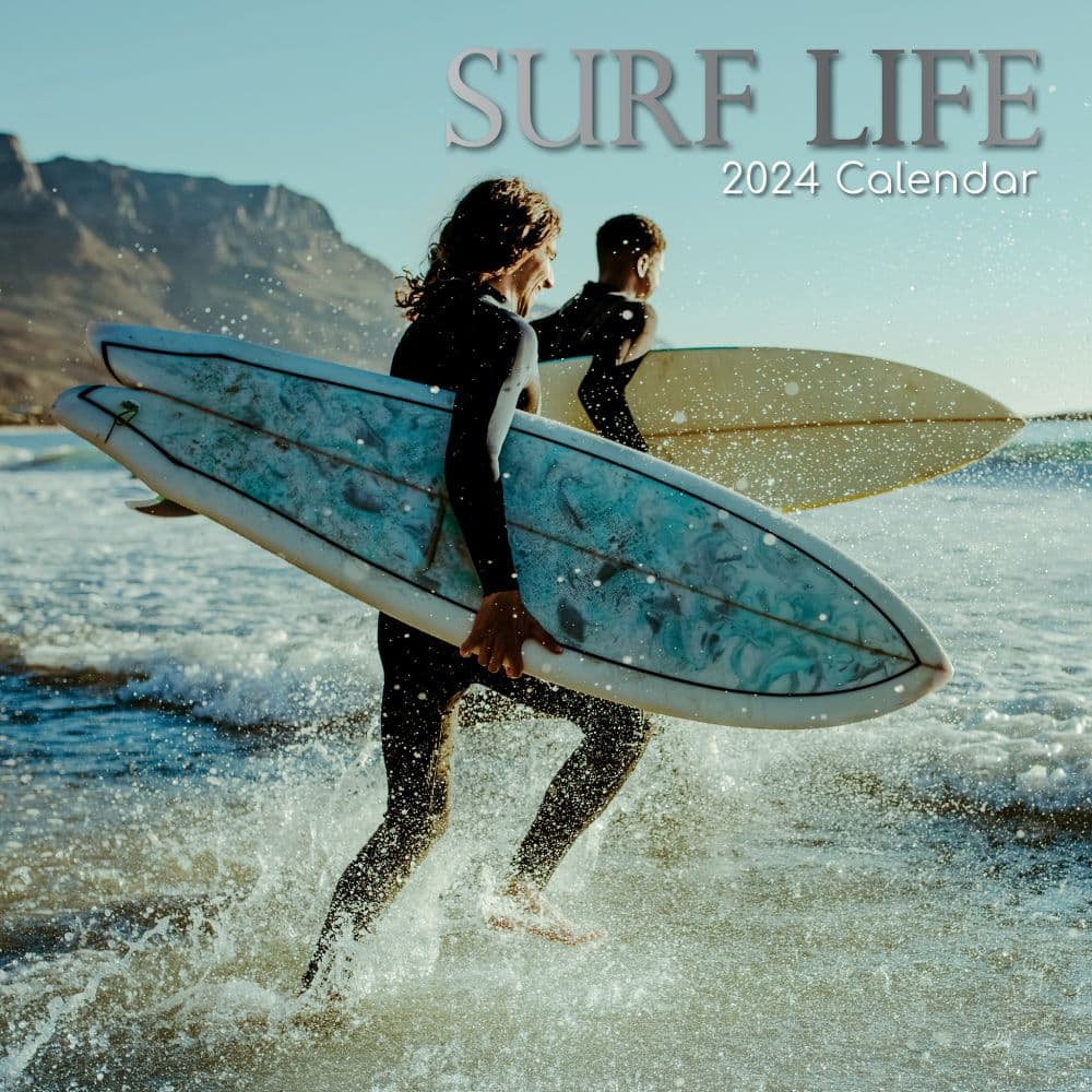 Surf Life 2024 Wall Calendar Main Product Image width=&quot;1000&quot; height=&quot;1000&quot;