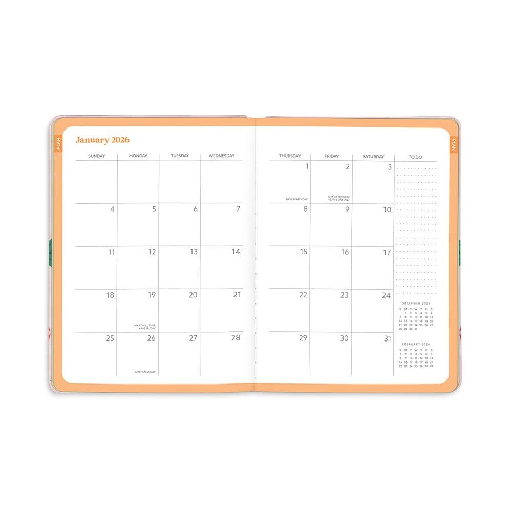 Strawberry Love Good Day Monthly 2026 Planner Fifth Alternate Image