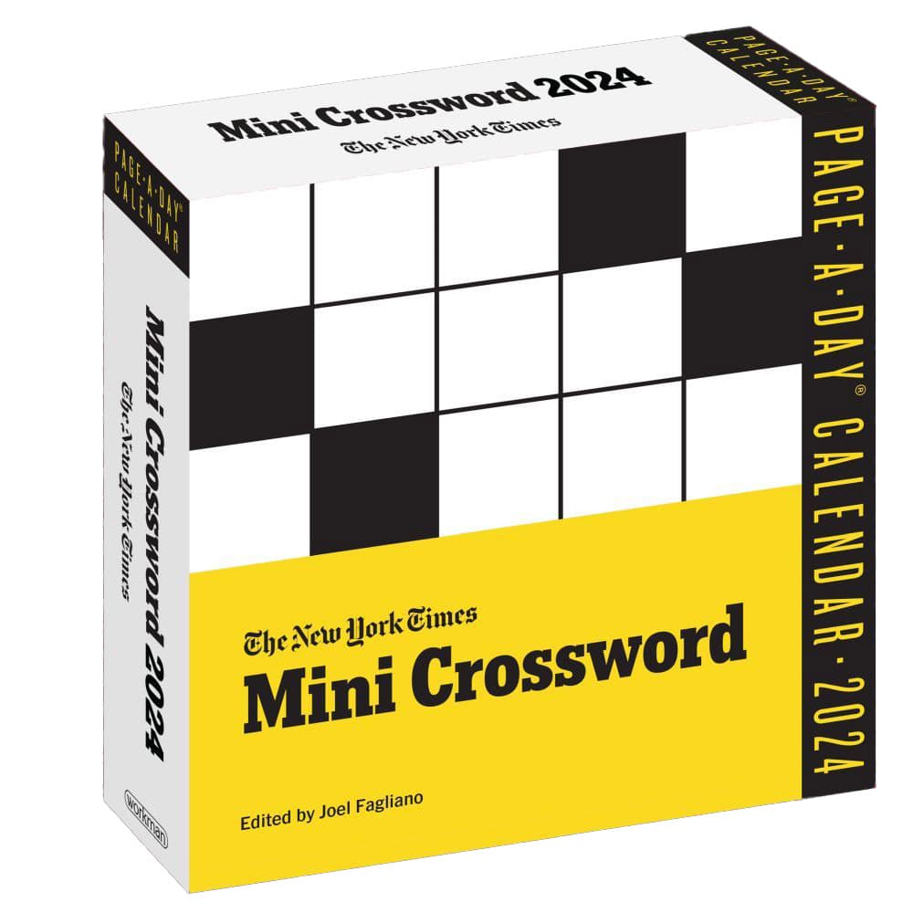 New York Times Crossword 2024 Desk Calendar