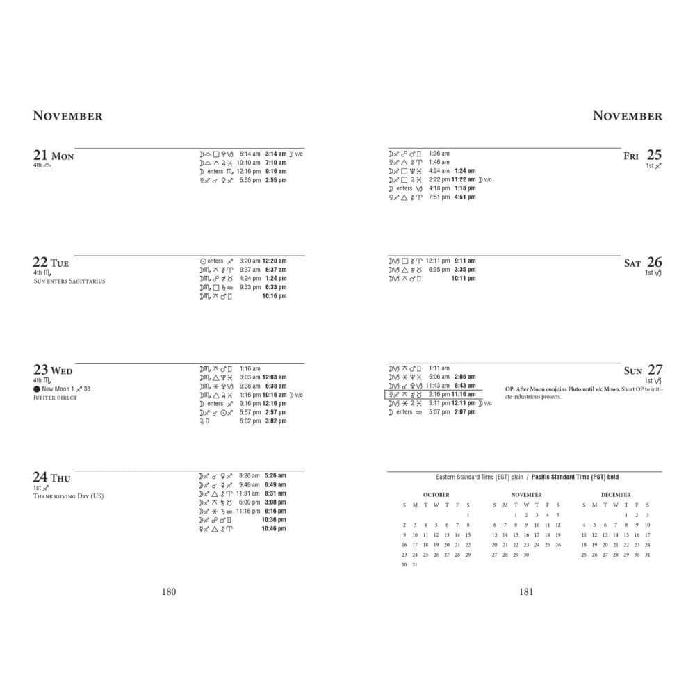 Planetary 2022 Daily Guide - Calendars.com