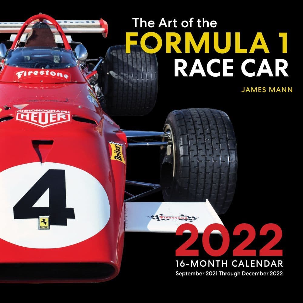 Formula 1 2022 Wall Calendar