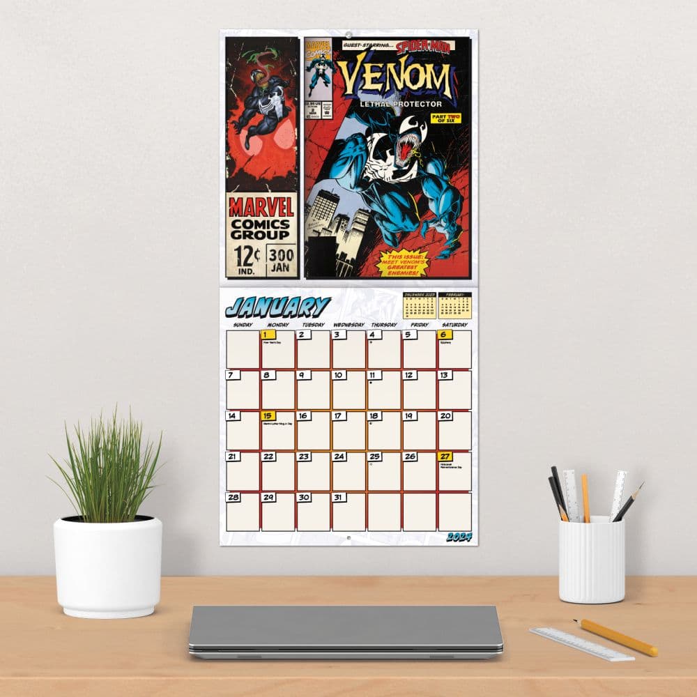 Marvel Comics 2024 Wall Calendar Alternate Image 5