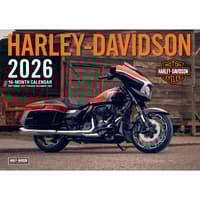 image Harley Davidson Large 2026 Wall Calendar Main Image