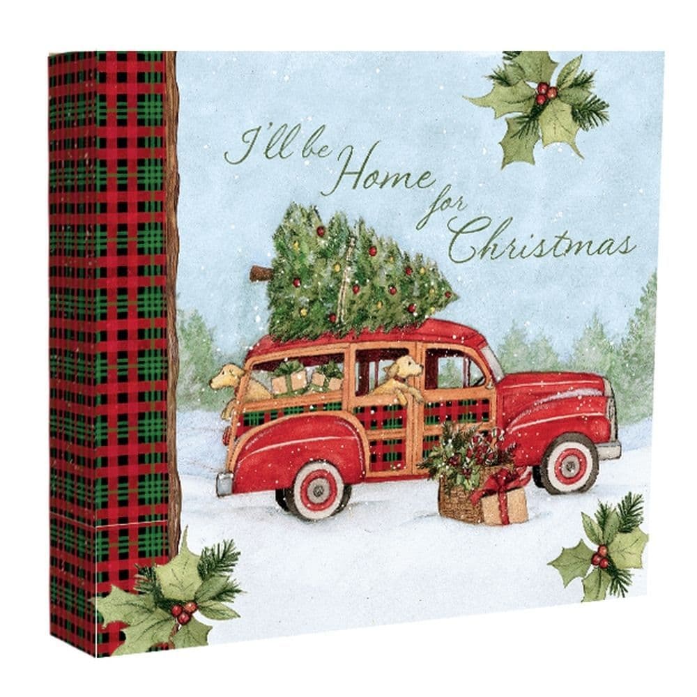 Home for Christmas Recipe Card Album by Susan Winget