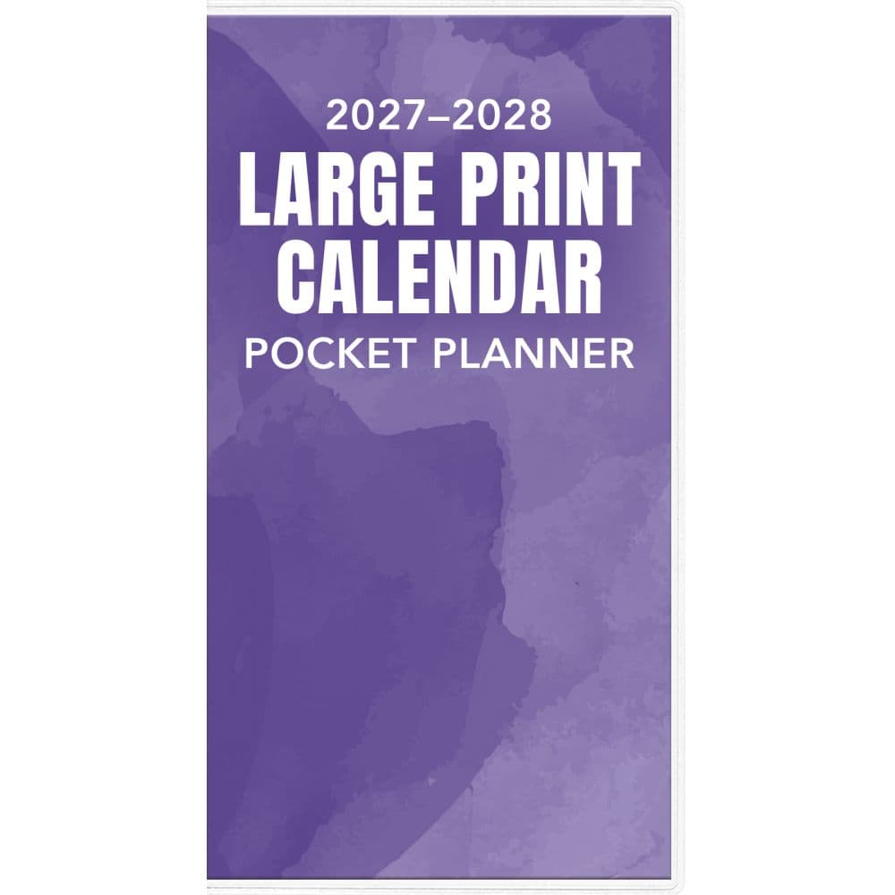 image Large Print 2027 Pocket Planner Main Product Image