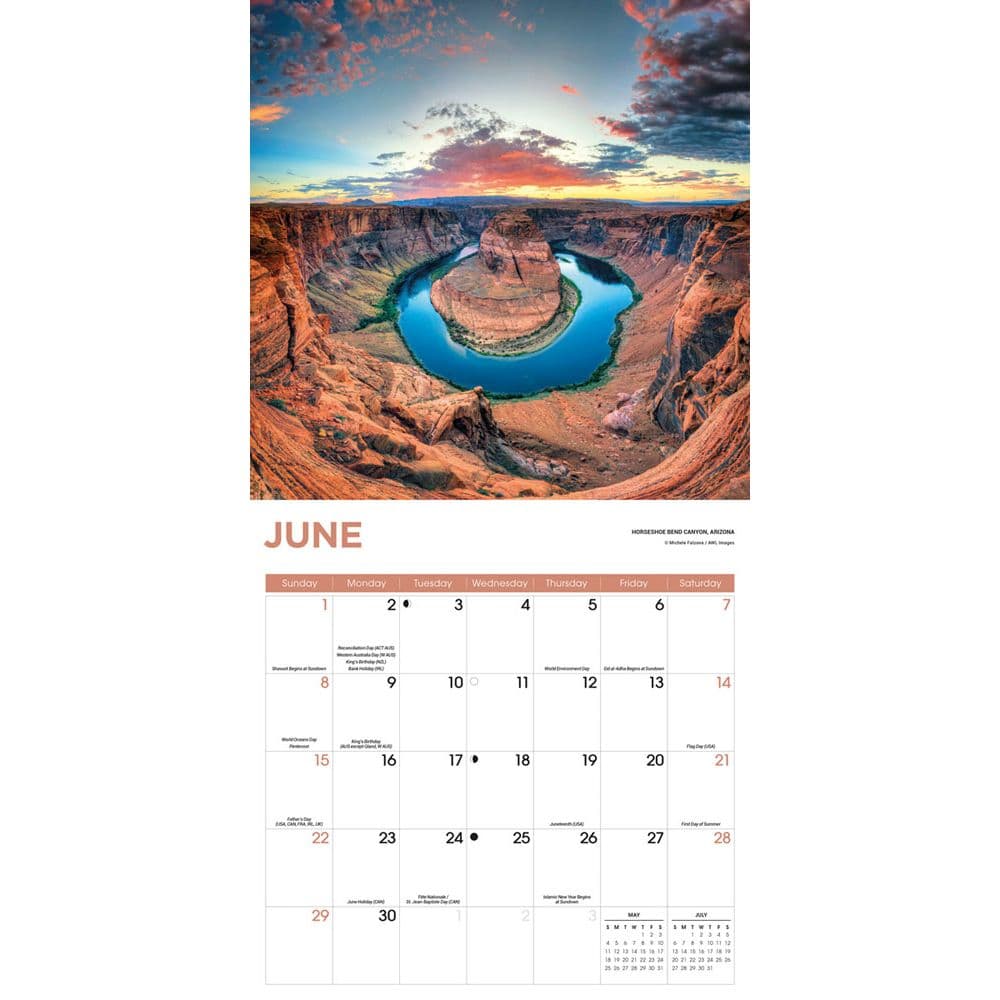 National Wonders 2025 Wall Calendar Second Alternate Image width=&quot;1000&quot; height=&quot;1000&quot;