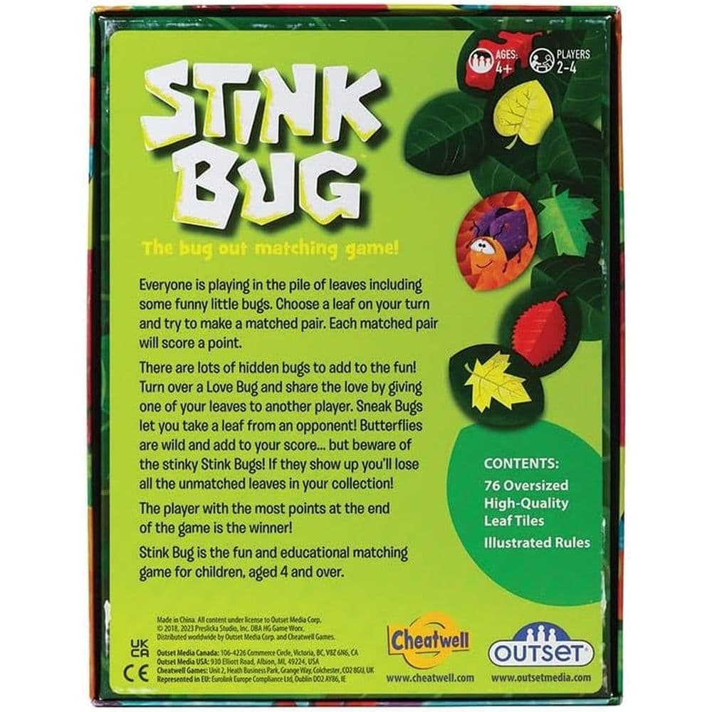Stink Bug Matching Game First Alternate Image