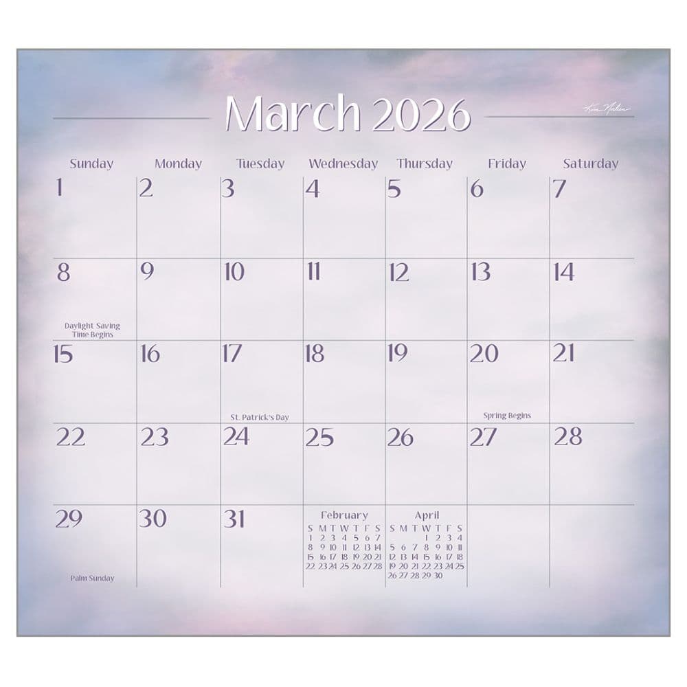Peace and Tranquility by Kim Norlien 2026 Wall Calendar First Alternate Third 