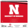 image Nebraska Cornhuskers 2026 Easel Desk Calendar First Alternate Image