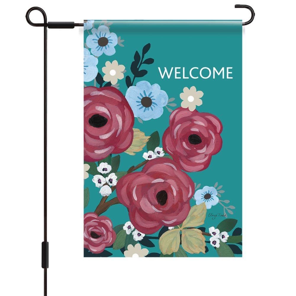 Bloom Mini Garden Flag by Eliza Todd