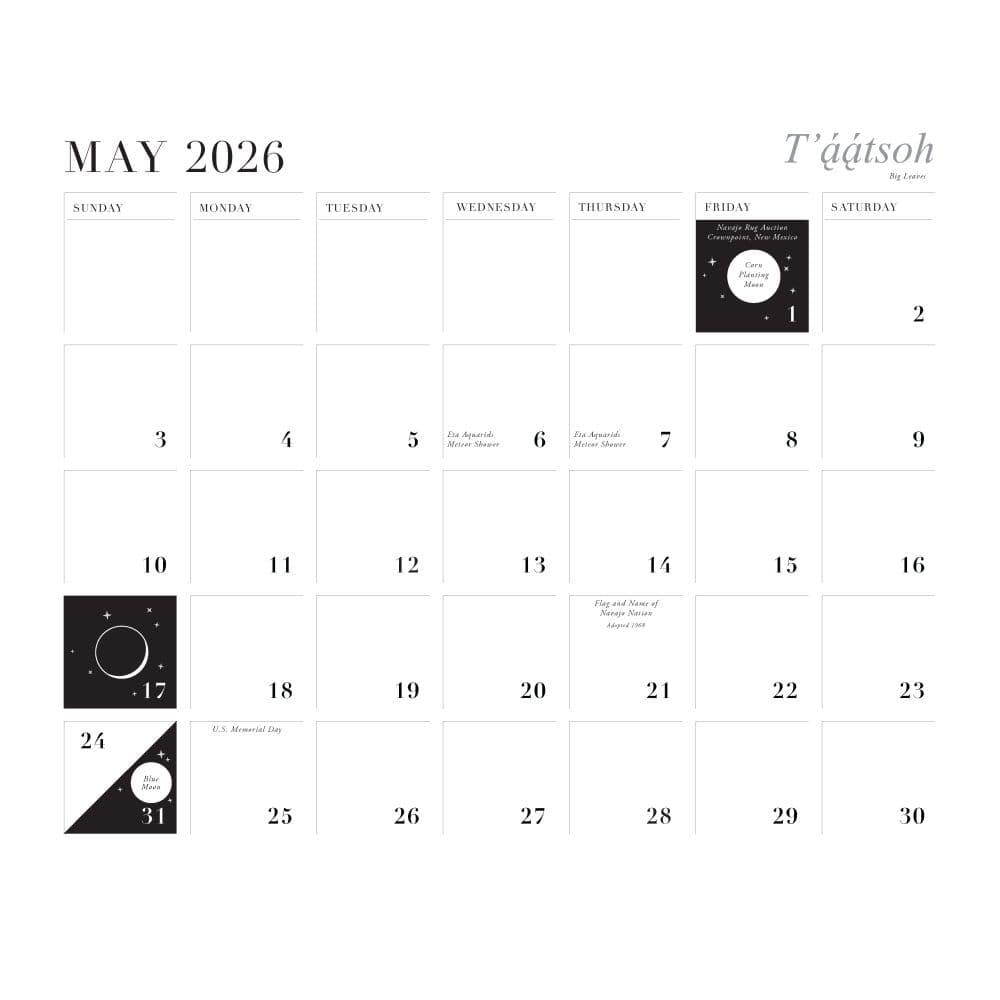 Lands of the Navajo 2026 Wall Calendar Third Alternate Image