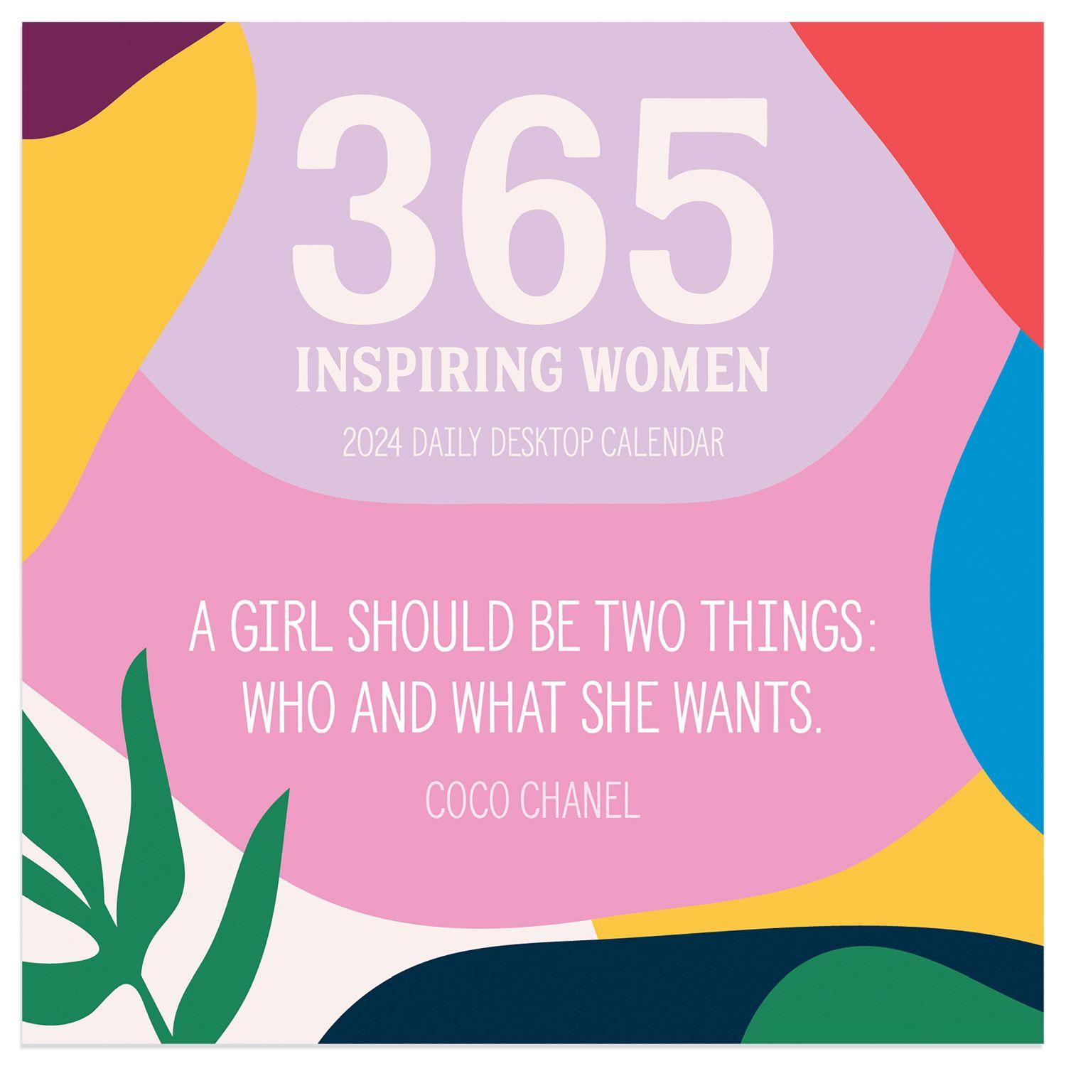 Inspiring Women 365 2024 Desk Calendar 